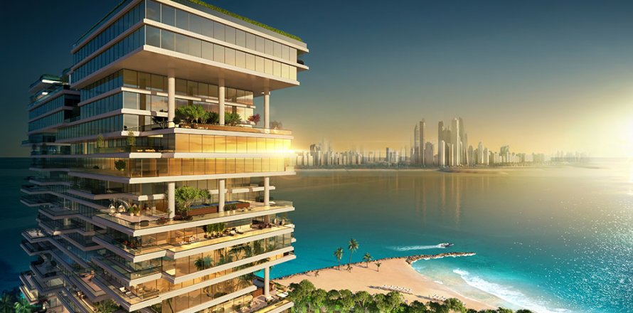Apartament në Palm Jumeirah, Dubai, Emiratet e Bashkuara Arabe 3 dhoma gjumi, 392 m2. № 8197