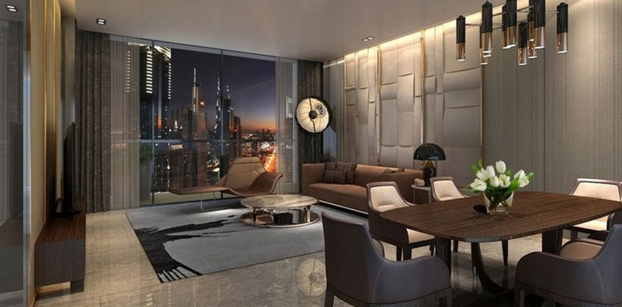 Apartament në Business Bay, Dubai, Emiratet e Bashkuara Arabe 1 dhomë gjumi, 66 m2. № 50470