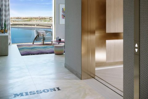 Apartament në URBAN OASIS BY MISSONI në Business Bay, Dubai, Emiratet e Bashkuara Arabe 1 dhomë gjumi, 69 m2. № 50435 - Foto 1
