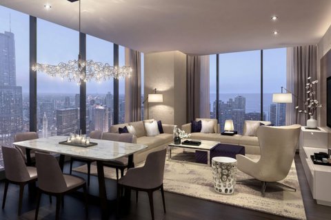 Apartament në FORTE në Downtown Dubai (Downtown Burj Dubai), Emiratet e Bashkuara Arabe 3 dhoma gjumi, 158 m2. № 46965 - Foto 2