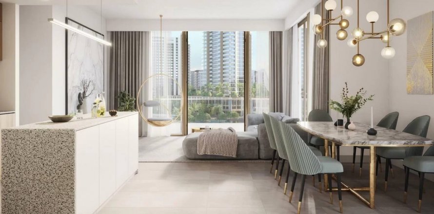 Apartament në GROVE në Dubai Creek Harbour (The Lagoons), Emiratet e Bashkuara Arabe 3 dhoma gjumi, 149 m2. № 59102