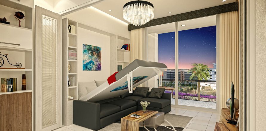 Apartament në JEWELZ në Arjan, Dubai, Emiratet e Bashkuara Arabe 1 dhomë, 37 m2. № 54740