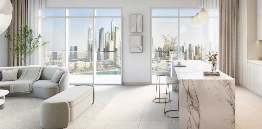 Apartament në BEACH MANSION në Dubai Harbour, Dubai, Emiratet e Bashkuara Arabe 1 dhomë gjumi, 74 m2. № 59463