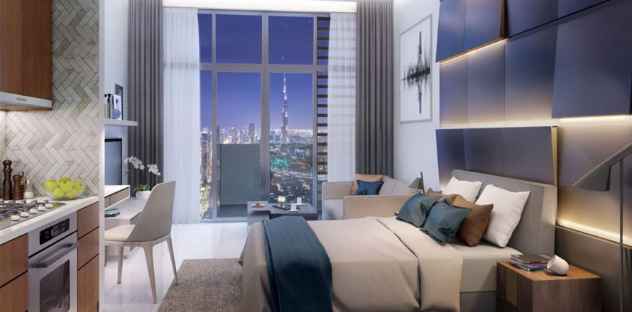 Apartament në AZIZI FARHAD në Dubai Healthcare City, Emiratet e Bashkuara Arabe 1 dhomë, 29 m2. № 59402