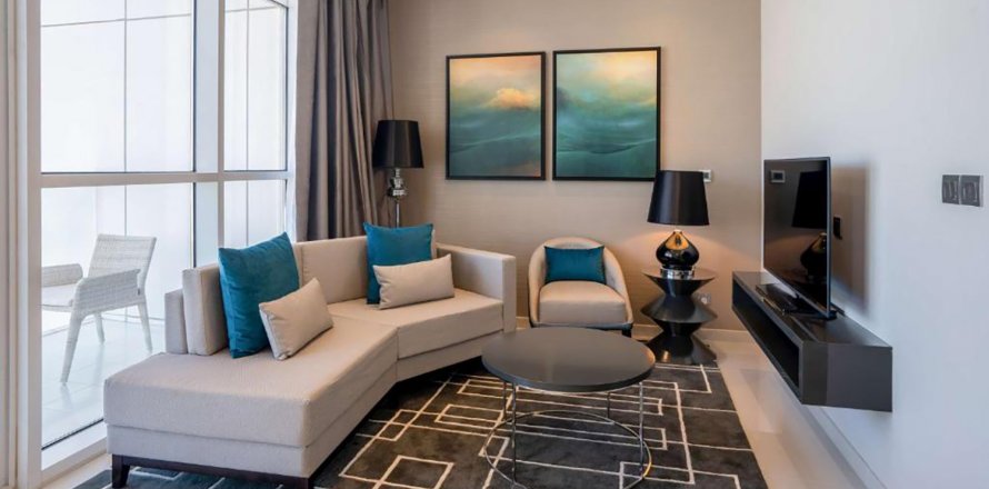 Apartament në RADISSON HOTEL në Dubai, Emiratet e Bashkuara Arabe 1 dhomë gjumi, 81 m2. № 61666