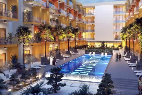 Apartament në BINGHATTI ROSE në Jumeirah Village Circle, Dubai, Emiratet e Bashkuara Arabe 1 dhomë gjumi, 61 m2. № 59386 - Foto 3