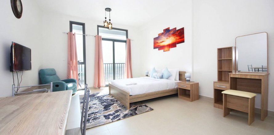 Apartament në AFNAN në Dubai Production City (IMPZ), Emiratet e Bashkuara Arabe 1 dhomë gjumi, 72 m2. № 57748
