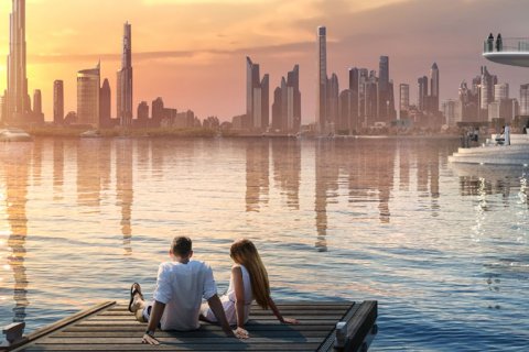 Apartament në PALACE RESIDENCES në Dubai Creek Harbour (The Lagoons), Dubai, Emiratet e Bashkuara Arabe 2 dhoma gjumi, 102 m2. № 79861 - Foto 2