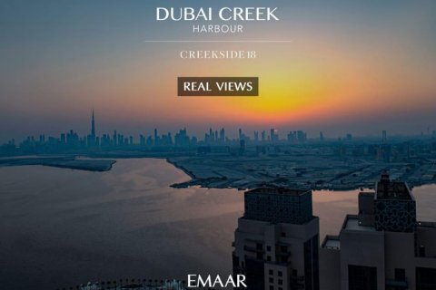 Apartament në CREEKSIDE 18 në Dubai Creek Harbour (The Lagoons), Dubai, Emiratet e Bashkuara Arabe 3 dhoma gjumi, 148 m2. № 79863 - Foto 4