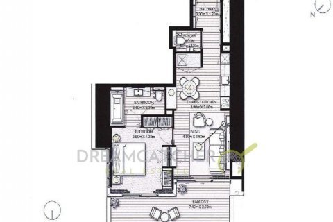 شقة للبيع في مرسى دبي، دبي، الإمارات العربية المتحدة 1 غرفة نوم ، 78.87 متر مربع ، رقم 81084 - photo 10