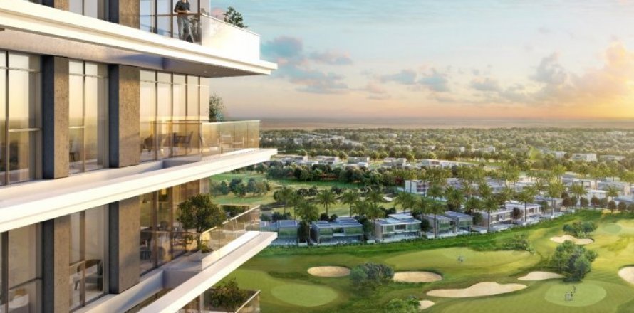 Byt v GOLF SUITES v Dubai Hills Estate, SAE 1 ložnice, 57 m² Č.: 6708
