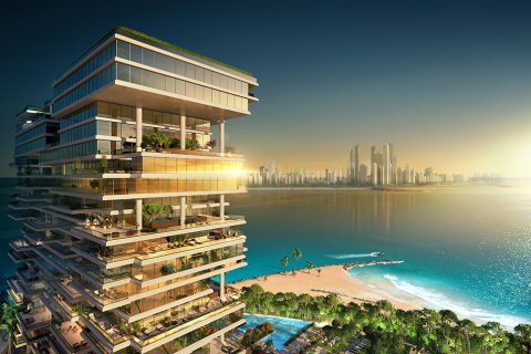 Byt v Palm Jumeirah, Dubai, SAE 3 ložnice, 392 m² Č.: 8197 - fotografie 1