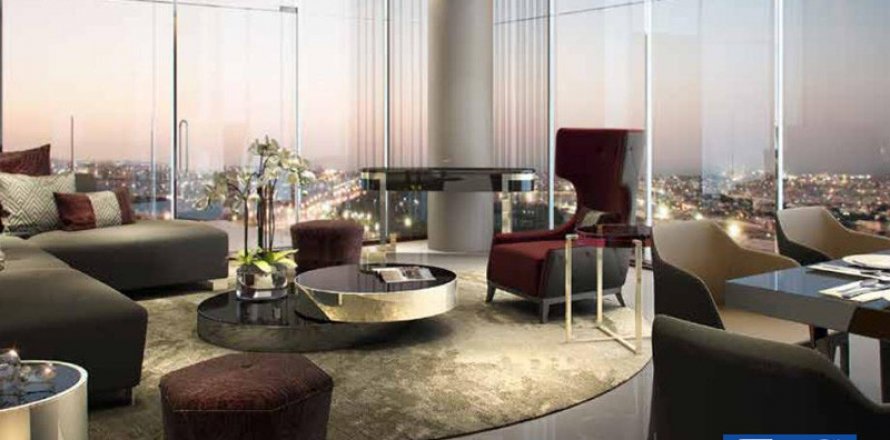 Byt v Business Bay, Dubai, SAE 3 ložnice, 156.6 m² Č.: 44757