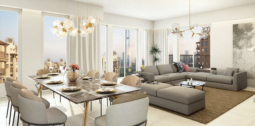 Byt v MADINAT JUMEIRAH LIVING v Umm Suqeim, Dubai, SAE 3 ložnice, 204 m² Č.: 47217
