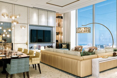 Byt v CAVALLI TOWER v Dubai Marina, SAE 1 ložnice, 81 m² Č.: 47342 - fotografie 1