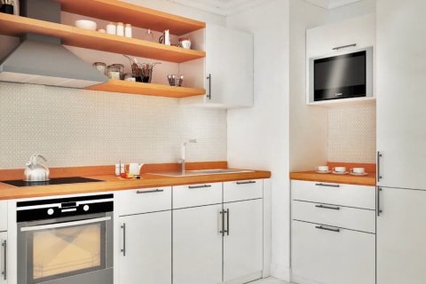 Byt v VINCITORE BENESSERE v Arjan, Dubai, SAE 1 ložnice, 53 m² Č.: 48156 - fotografie 1