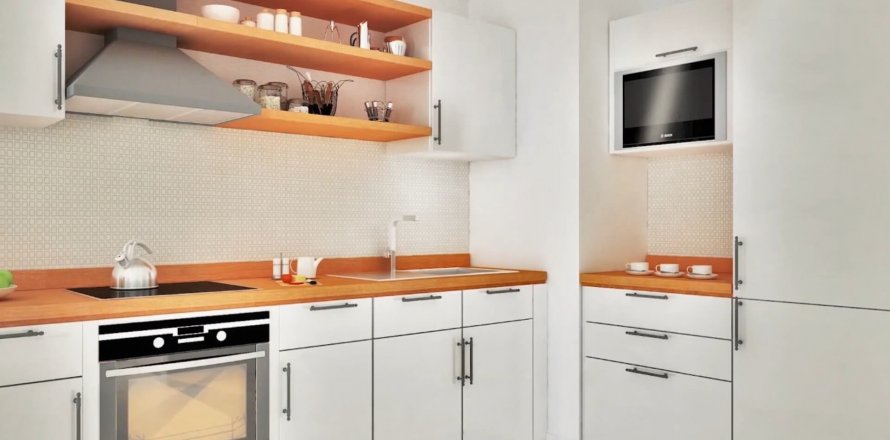 Byt v VINCITORE BENESSERE v Arjan, Dubai, SAE 1 ložnice, 53 m² Č.: 48156