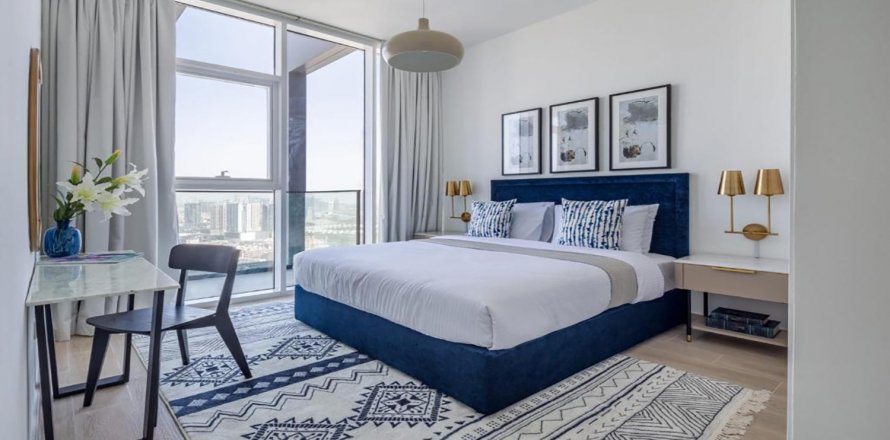 Byt v BLOOM TOWERS v Jumeirah Village Circle, Dubai, SAE 1 ložnice, 58 m² Č.: 46910