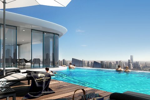 Byt v PARAMOUNT TOWER HOTEL & RESIDENCES v Business Bay, Dubai, SAE 2 ložnice, 126 m² Č.: 46989 - fotografie 5