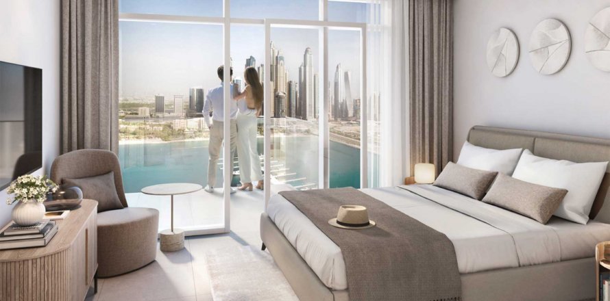 Byt v BEACH MANSION v Dubai Harbour, Dubai, SAE 3 ložnice, 157 m² Č.: 59462