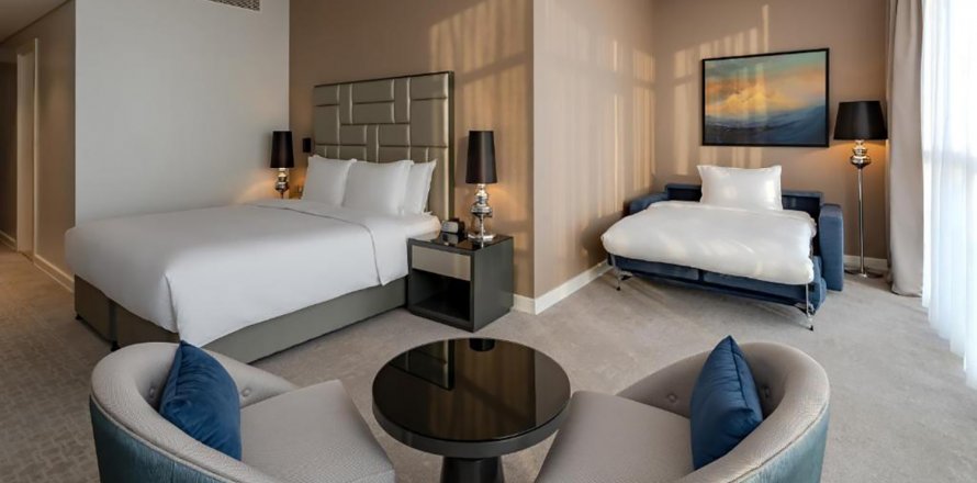 Byt v RADISSON HOTEL v Dubai, SAE 1 ložnice, 119 m² Č.: 61667