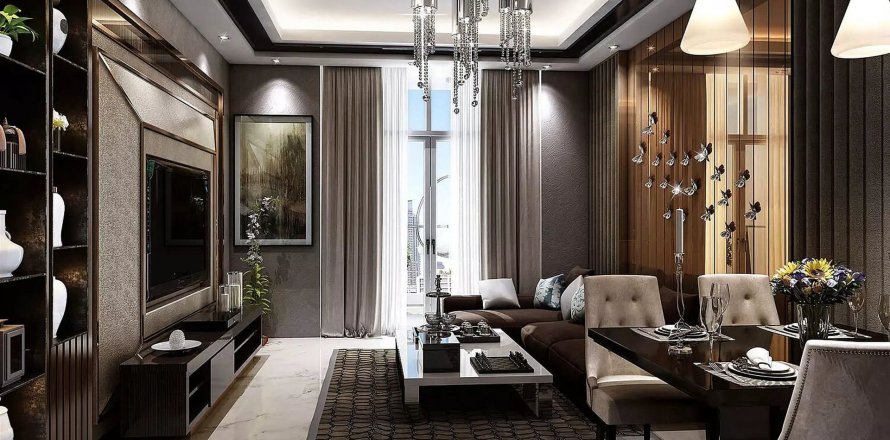 Byt v AZIZI FARISHTA v Al Furjan, Dubai, SAE 1 ložnice, 82 m² Č.: 56785