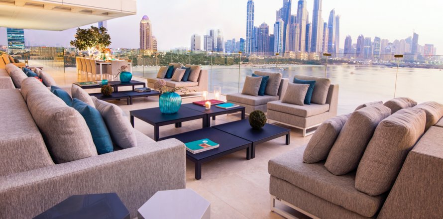 Apartment i Palm Jumeirah, Dubai, UAE 4 soveværelser, 895 kvm № 8198
