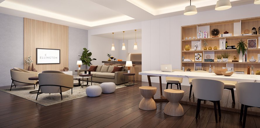 Apartment i Mohammed Bin Rashid City, Dubai, UAE 1 soveværelse, 78 kvm № 47364
