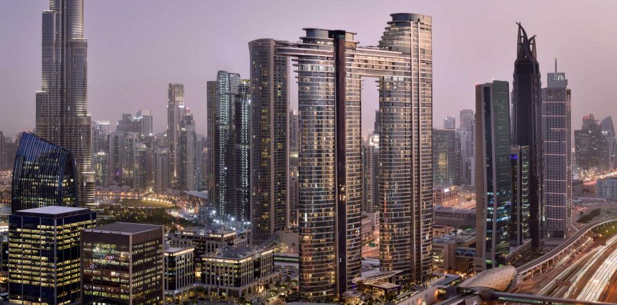 Udviklingsprojekt THE ADDRESS SKY VIEW TOWERS HOTEL APARTMENTS i Downtown Dubai (Downtown Burj Dubai), Dubai, UAE № 46797