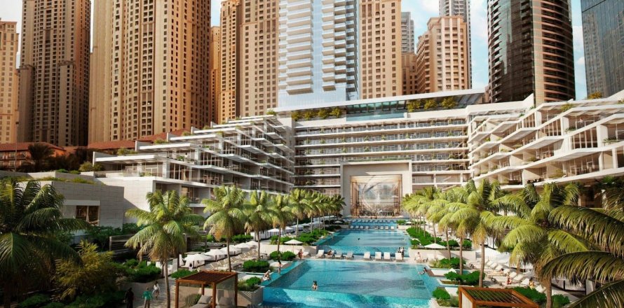 Udviklingsprojekt FIVE BEACH i Jumeirah Beach Residence, Dubai, UAE № 46871