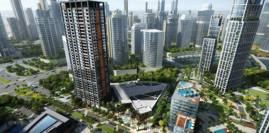 Udviklingsprojekt PENINSULA TWO i Business Bay, Dubai, UAE № 65178