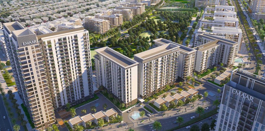 Bauprojekt GREEN SQUARE in Dubai Hills Estate, Dubai, VAE Nr. 61638