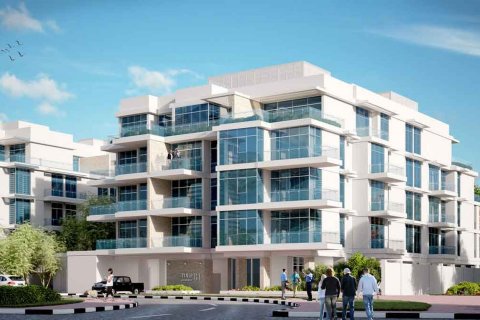 Bauprojekt POLO RESIDENCE APARTMENTS in Meydan, Dubai, VAE Nr. 58707 - Foto 1