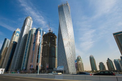 Bauprojekt CAYAN TOWER in Dubai Marina, Dubai, VAE Nr. 47410 - Foto 1