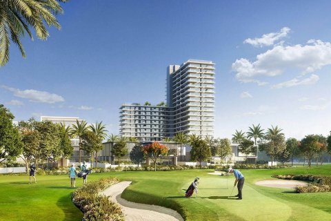 Bauprojekt GOLF SUITES in Dubai Hills Estate, Dubai, VAE Nr. 46831 - Foto 1