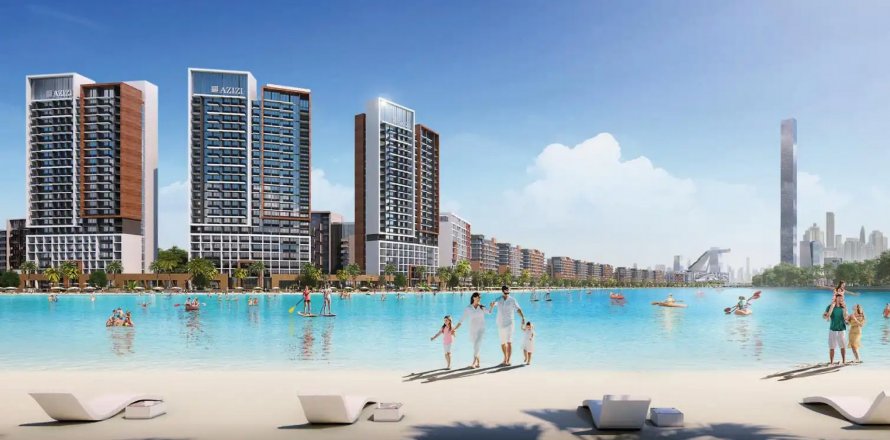 Proyecto de desarrollo AZIZI RIVIERA BEACHFRONT en Meydan, Dubai, EAU № 59010