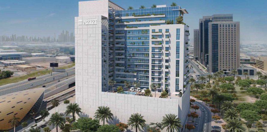 Proyecto de desarrollo AZIZI AURA en Downtown Jebel Ali, Dubai, EAU № 55531