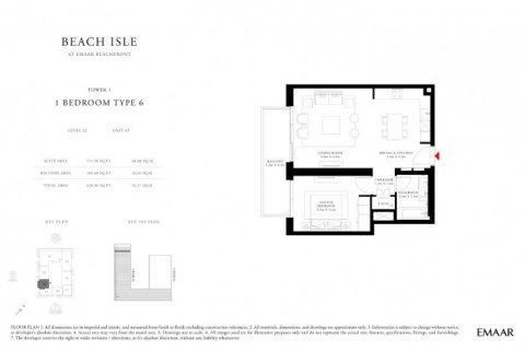 Müüa korter asukohaga Dubai Harbour, AÜE: 1 magamistoaga, 76 m² Nr 6589 - pilt 12