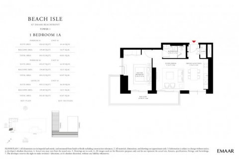 Müüa korter asukohaga Dubai Harbour, AÜE: 1 magamistoaga, 83 m² Nr 6750 - pilt 14