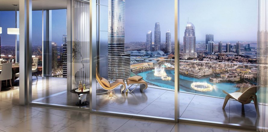 Katusekorter asukohaga Downtown Dubai (Downtown Burj Dubai), AÜE: 4 magamistoaga, 5383 m² Nr 8009