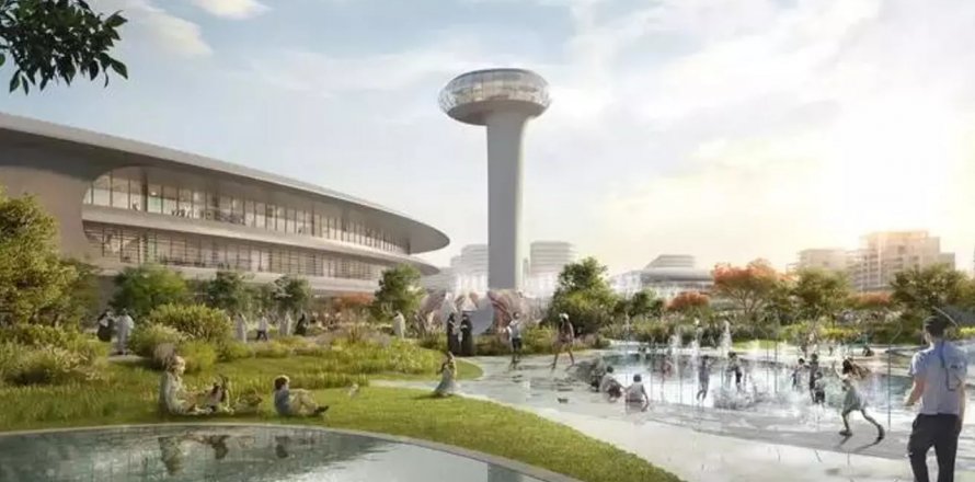 Korter asukohaga Aljada, Sharjah, AÜE: 2 magamistoaga, 103 m² Nr 50249