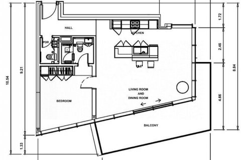 آپارتمان برای فروش در  Palm Jumeirah، Dubai، امارات متحده عربی  1 خوابه ، 98.01 متر مربع ، شماره 28331 - تصویر 15