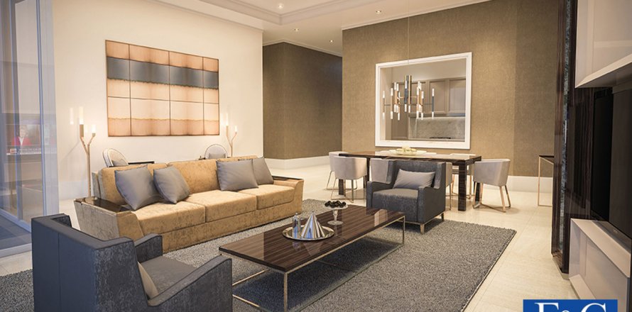 آپارتمان در Downtown Dubai (Downtown Burj Dubai)، Dubai ، امارات متحده عربی 1 خوابه ، 72.8 متر مربع.  شماره 44813