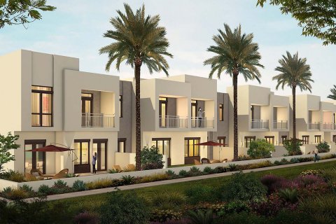 پروژه توسعه ZAHRA TOWNHOUSES در Town Square، Dubai، امارات متحده عربی شماره 61605 - تصویر 1