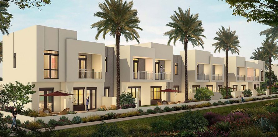پروژه توسعه ZAHRA TOWNHOUSES در Town Square، Dubai، امارات متحده عربی شماره 61605