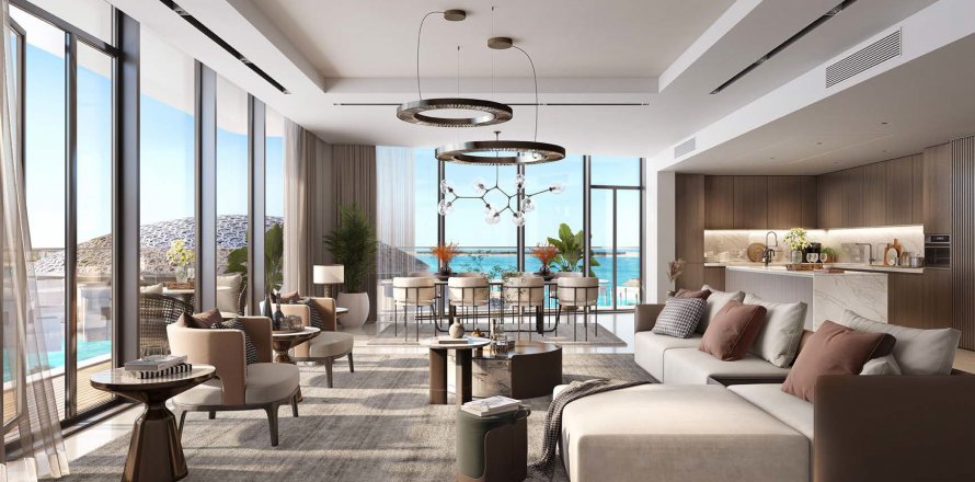 آپارتمان در Saadiyat Island، Abu Dhabi ، امارات متحده عربی 1 خوابه ، 73 متر مربع.  شماره 78732