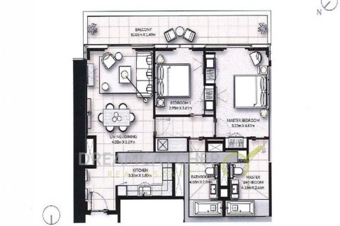 آپارتمان برای فروش در  Dubai Marina، Dubai، امارات متحده عربی  2 خوابه ، 116.69 متر مربع ، شماره 81079 - تصویر 10
