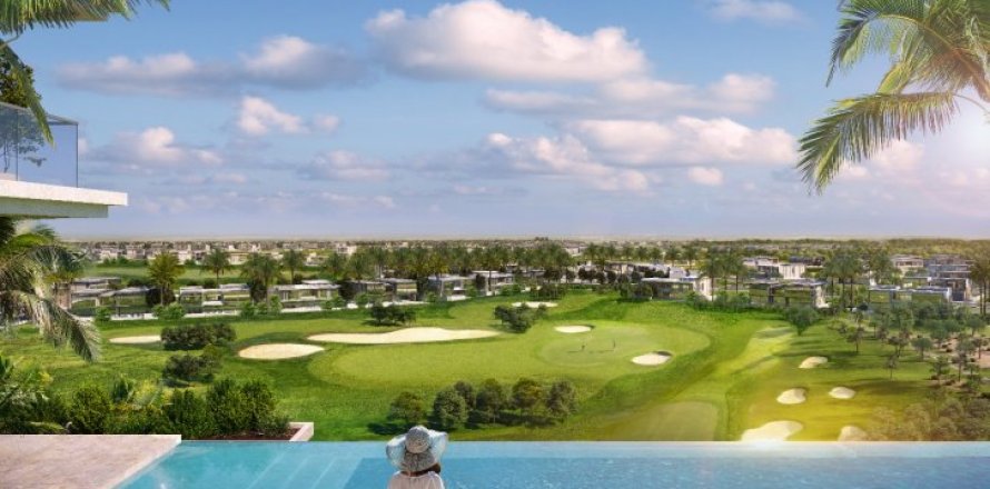 Huoneisto GOLF SUITES Dubai Hills Estate, Arabiemiraatit 2 makuuhuonetta, 104 m2 № 6645