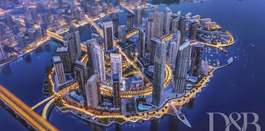 Huoneisto Dubai Creek Harbour (The Lagoons), Arabiemiraatit 1 makuuhuone, 762 m2 № 37501