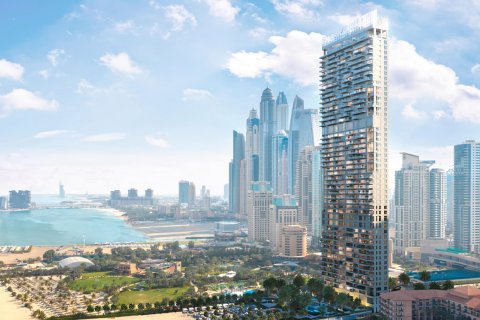 Huoneisto 1/JBR Jumeirah Beach Residence, Dubai, Arabiemiraatit 2 makuuhuonetta, 178 m2 № 46888 - kuva 8